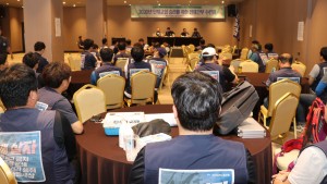 전체간부 수련대회 6월26일(금) 임원과의 대화, 퇴소식